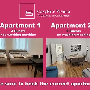 Appartamento Cozynite Premium Hauptbahnhof 1+2, Vienna